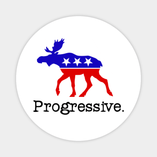Progressive Party design Magnet